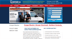 Desktop Screenshot of cooper-electric.net